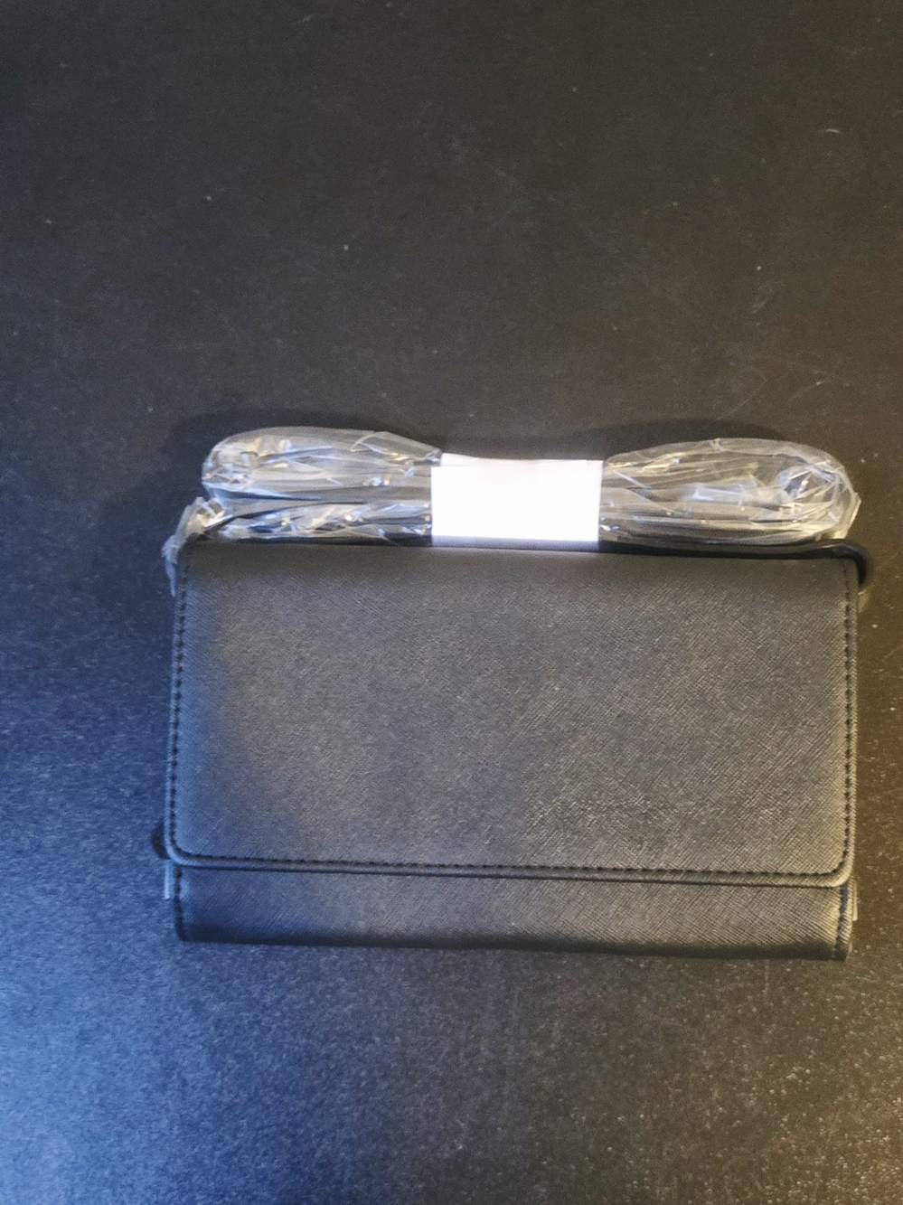 mark. Black Crossbody Wallet Bag